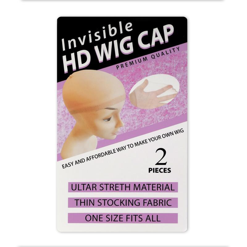 Free Gift Invisable HD Wig Cap For Lace Front Human Hair Wig Install Breathable Transparent HD Wig Cap For Women