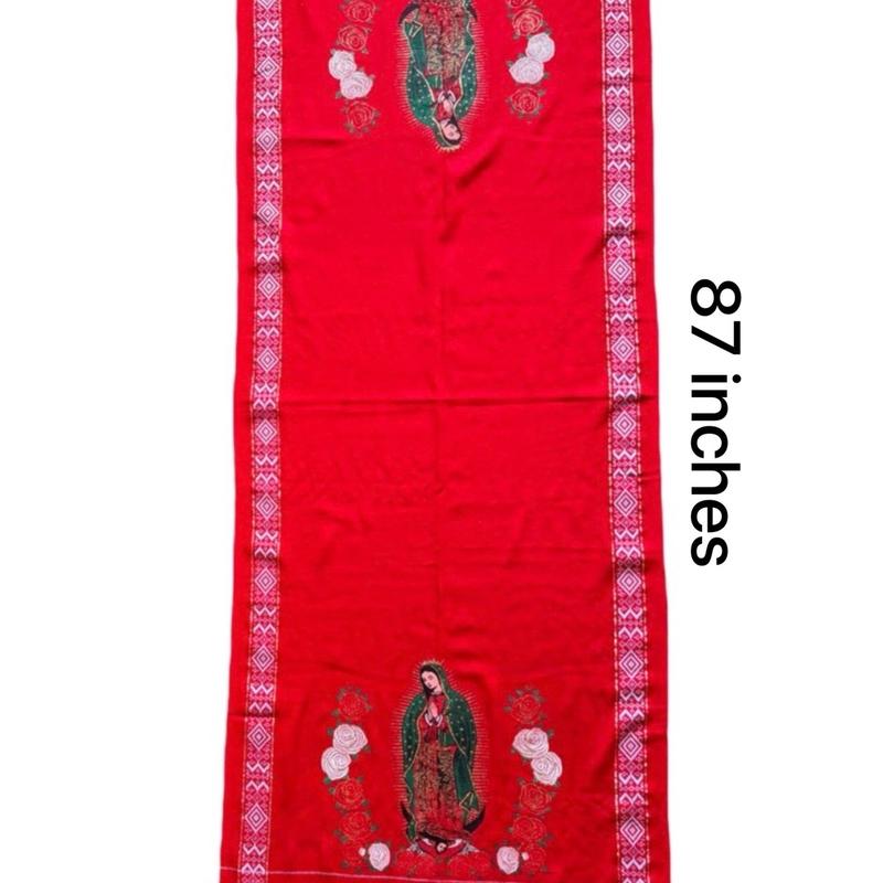 Virgencita shawl  throw blanket