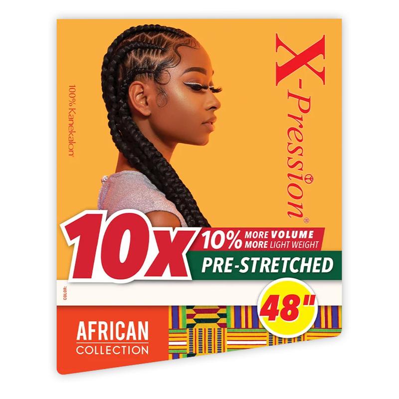 Sensationnel Braids XPRESSION 10X Pre-Stretched Braid 48