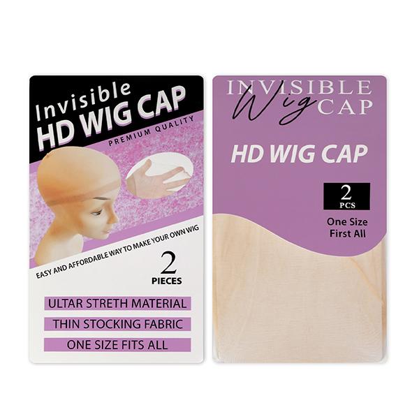 Free Gift Invisable HD Wig Cap For Lace Front Human Hair Wig Install Breathable Transparent HD Wig Cap For Women