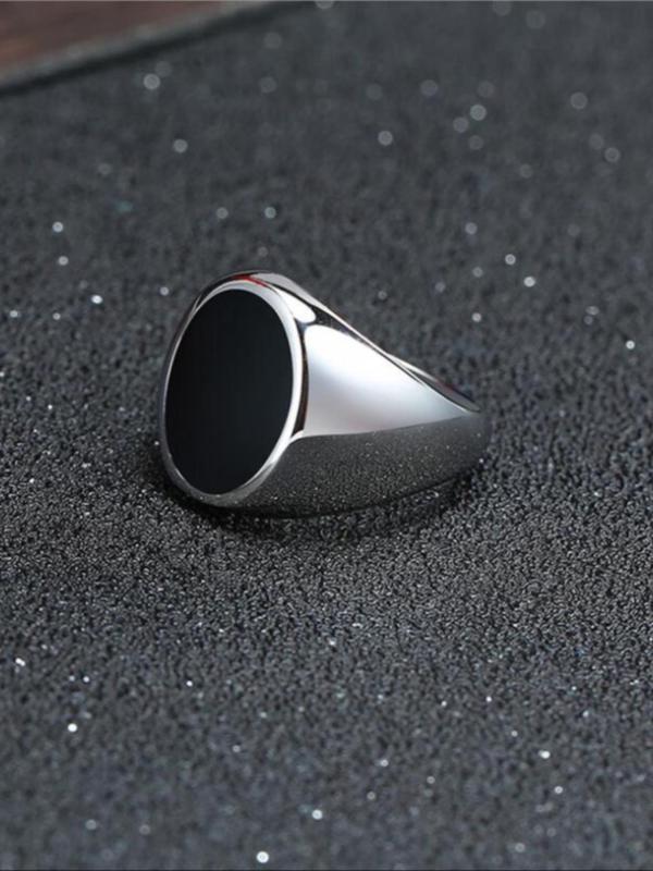 Unisex Street Trend Minimalist Polished Ring, Vintage Trendy All-match Ring, Fashionable Jewelry for Men & Women As Gift