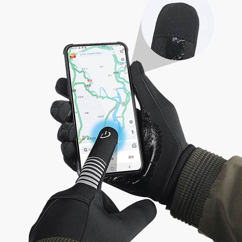 Waterproof Gloves Minus 30 Degrees Winter Warm All Finger Touch Screen Gloves