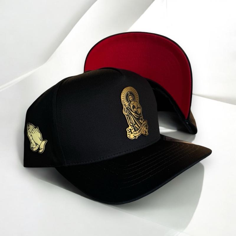 High-Quality Saint Jude Black SnapBack Hat