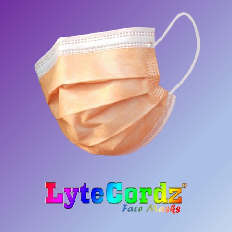 Solid Colors - Adult 3 Ply Disposable Surgical Style Mask