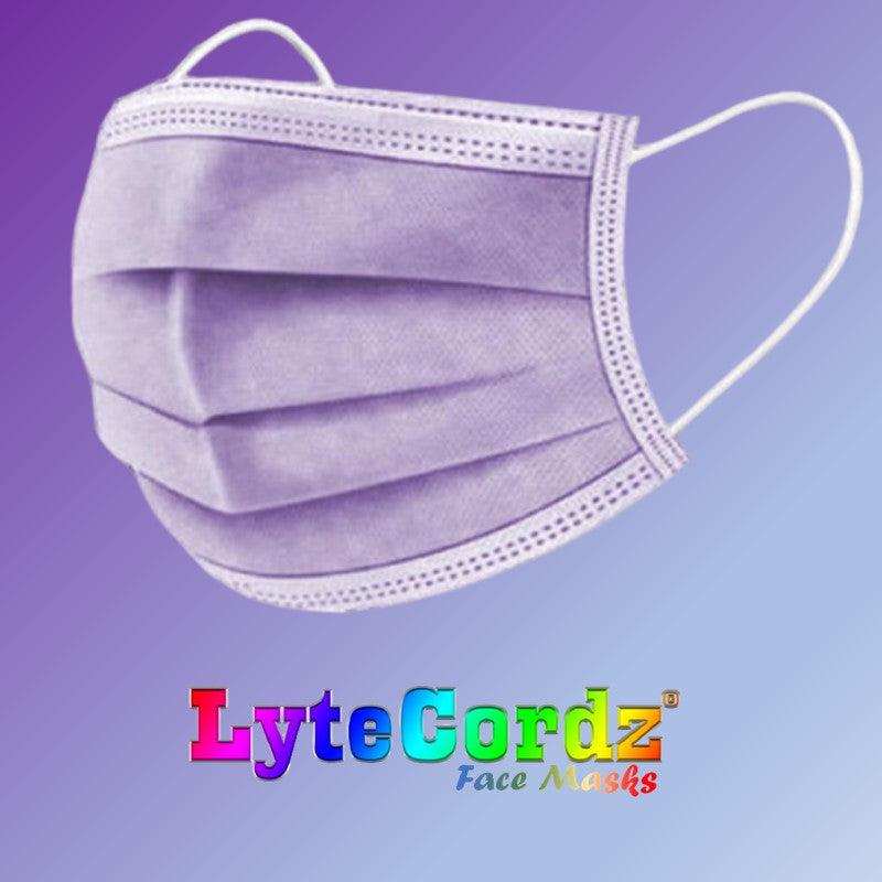 Solid Colors - Adult 3 Ply Disposable Surgical Style Mask