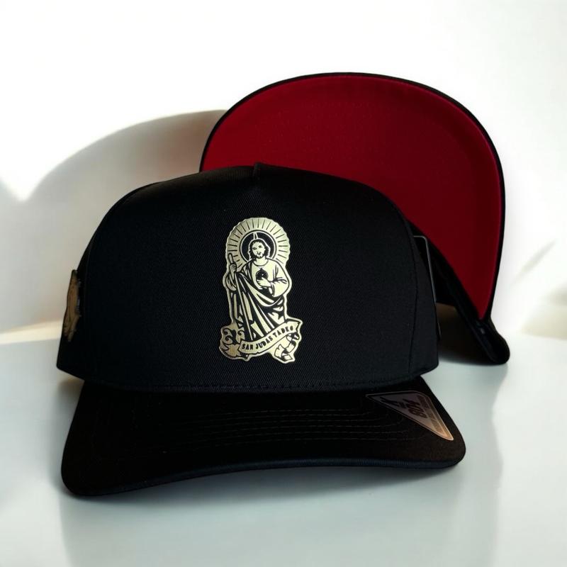 High-Quality Saint Jude Black SnapBack Hat