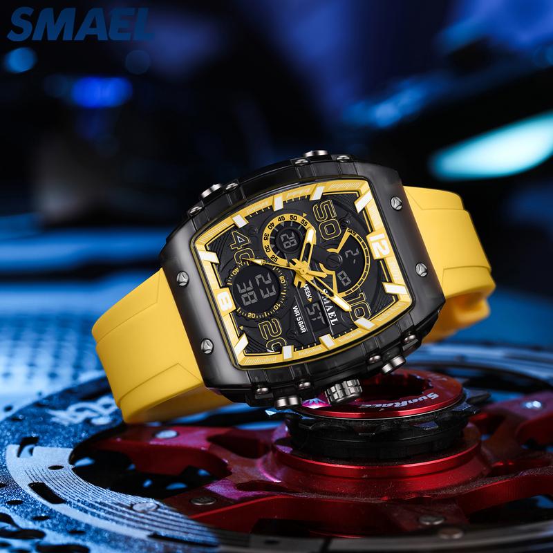 SMAEL new street tide hundreds of men's watches sports trend cool multi-function electronic watch male 8109