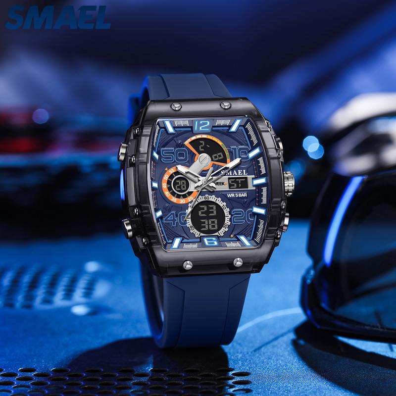 SMAEL new street tide hundreds of men's watches sports trend cool multi-function electronic watch male 8109