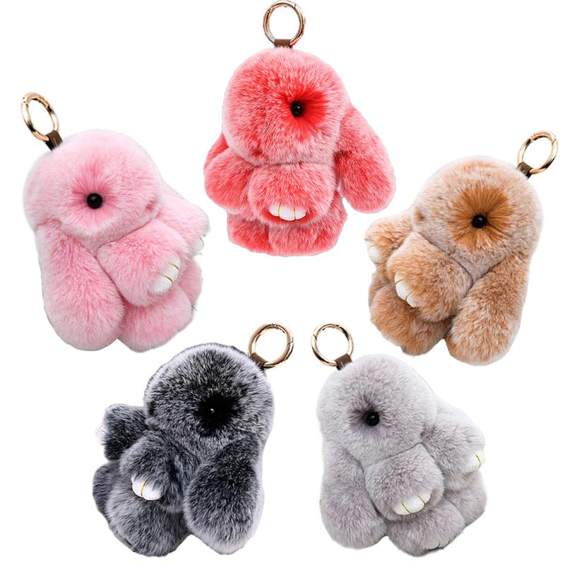 Soft Rabbit Keychain - Cute Pendant, Fashion Accessory, Plush Pendant, Gift for Women & Girls