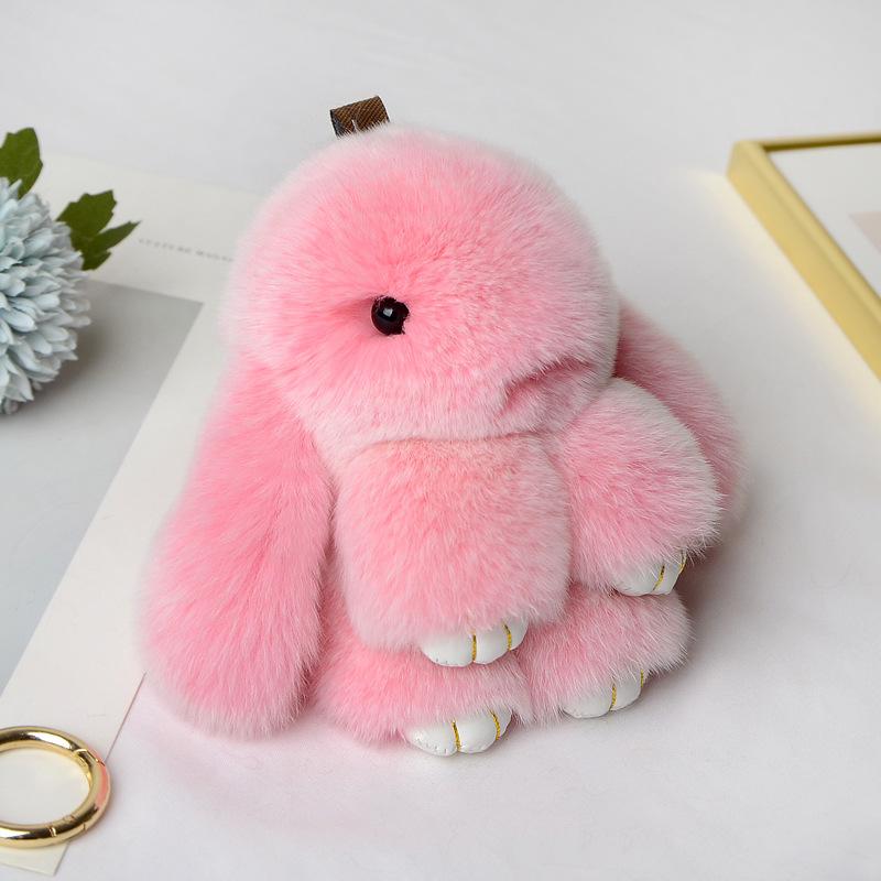 Soft Rabbit Keychain - Cute Pendant, Fashion Accessory, Plush Pendant, Gift for Women & Girls