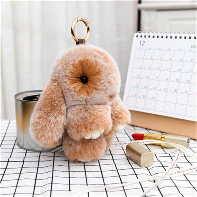 Soft Rabbit Keychain - Cute Pendant, Fashion Accessory, Plush Pendant, Gift for Women & Girls