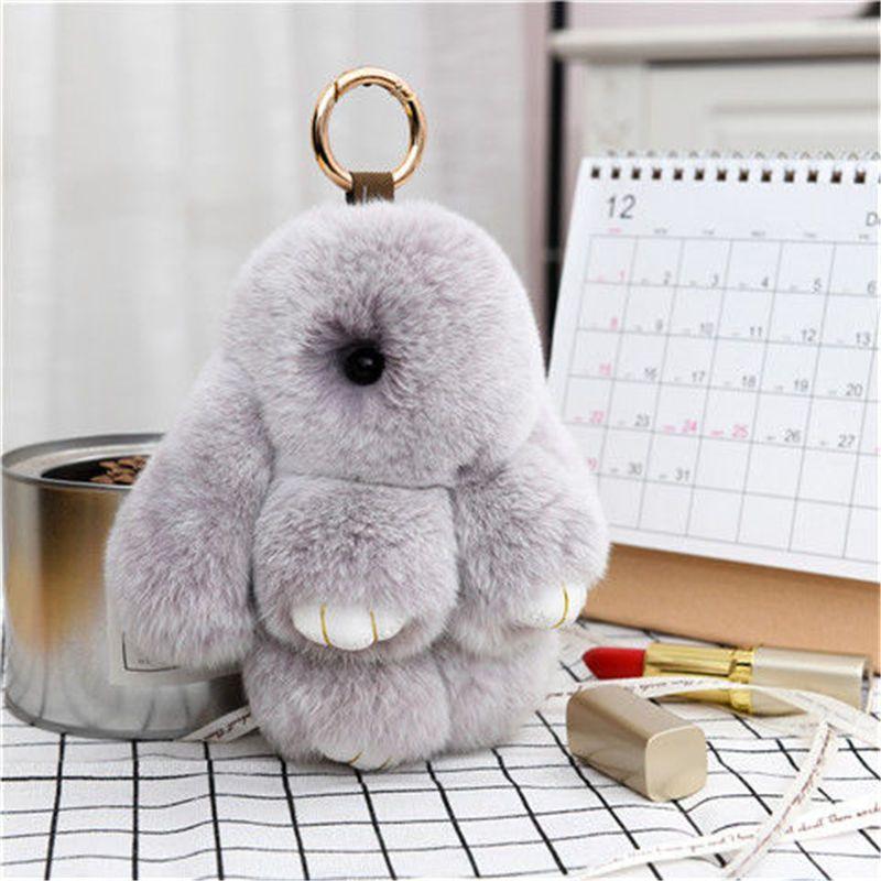 Soft Rabbit Keychain - Cute Pendant, Fashion Accessory, Plush Pendant, Gift for Women & Girls