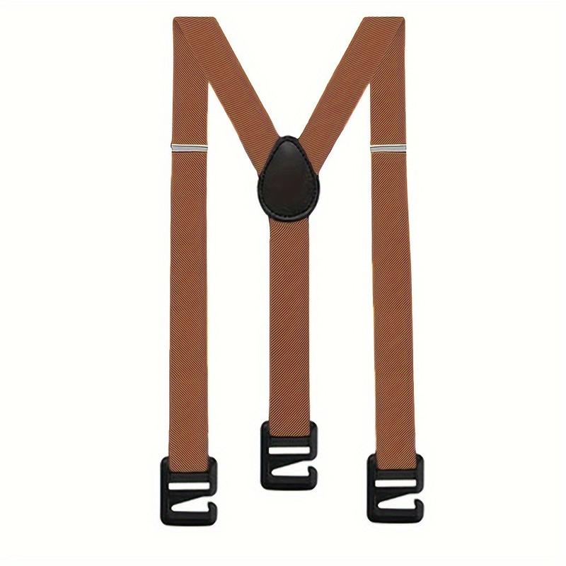 1pc Mens Comfort-Fit Suspenders - Durable, Adjustable, and Breathable for Outdoor Activities, Sports, and Daily Life - Ideal for Vacation and Travel