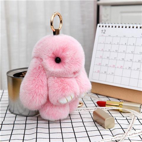 Soft Rabbit Keychain - Cute Pendant, Fashion Accessory, Plush Pendant, Gift for Women & Girls