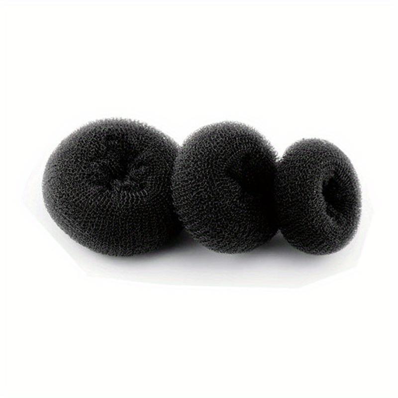 3pcs set Donut Hair Scrunchies, Portable Lightweight Hair Styling Tools for Women and Girls