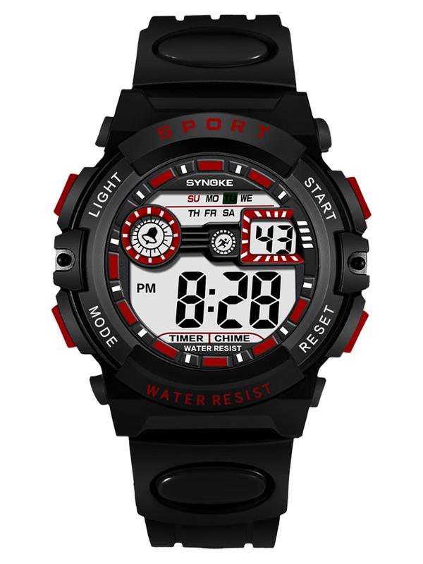 Men's Sporty Digital Watch without Box,  Casual Digital Watch with Digital Display, Waterproof 50m Watch for Men