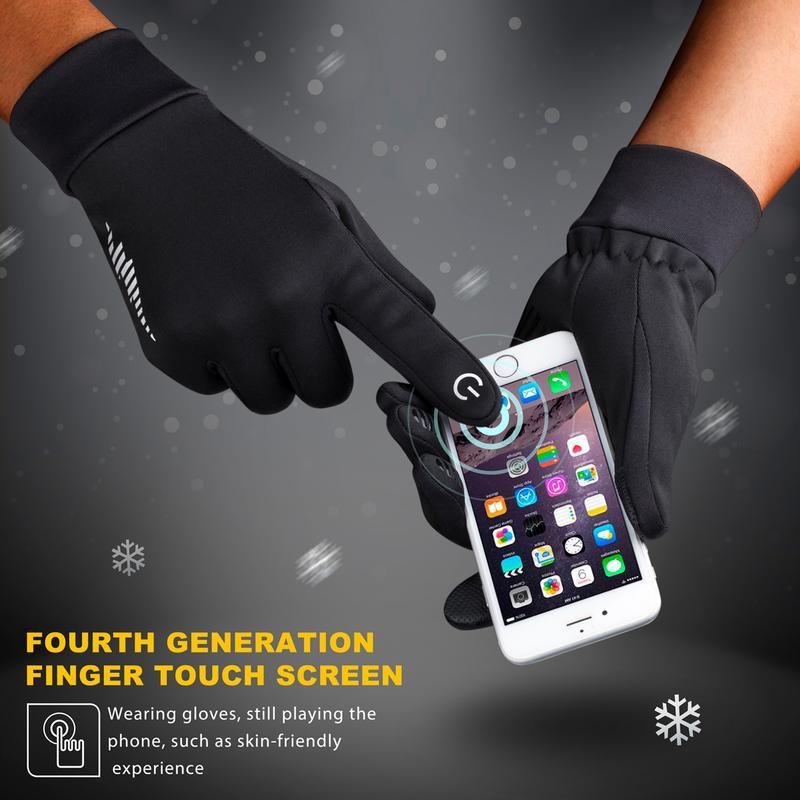 SIMARI Winter Gloves Women Men Ski GlovesLiners Thermal Warm Touch Screen, Perfect forCycling, Running, Driving, Hiking, Walking,Texting,Freezer Work, Gardening, and DailyActivities 102 winter gloves full finger