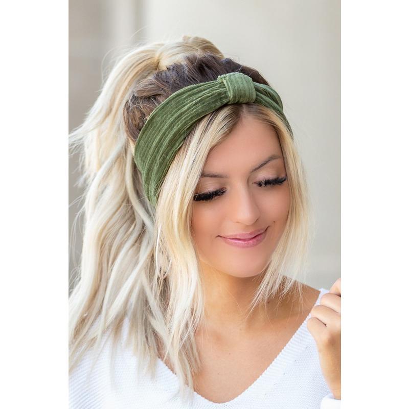 Aili's Corner Corduroy Headwrap