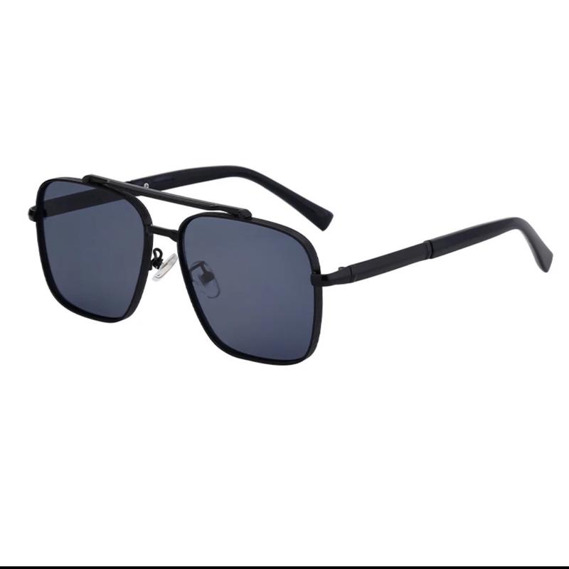 FashiFashion High Quality Stainless steel   Frames Double Bridge UV 400 Protection Sunglasses