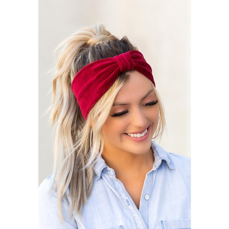 Aili's Corner Corduroy Headwrap