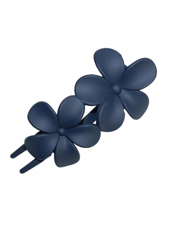 Summer Lovely Matte Flower Design Hair Clip, Flower Claw Clip Cute Kawaii Hair Accessories for Women & Girls, Nonslip Hair Clip Back To School, Fall Outfits, Fall Freshness