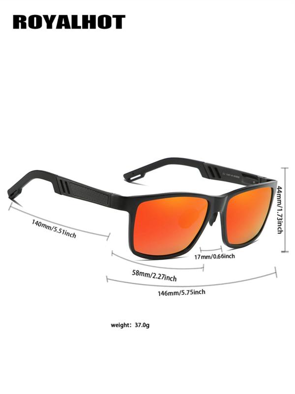 Polarized Sunglasses, 2024 Summer New Trendy Sunglasses for Outdoor Activities for Men & Women, Including Zipper Box & Cloth Gift