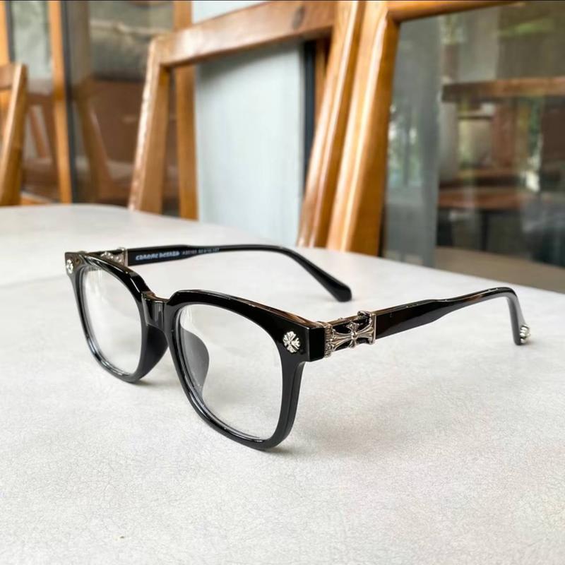 Cox Ucker High-Quality Chrome Hearts Glasses Frames for Men and Women with UV400 Protection, Fashion Eyeglasses , Trendy Eyewear