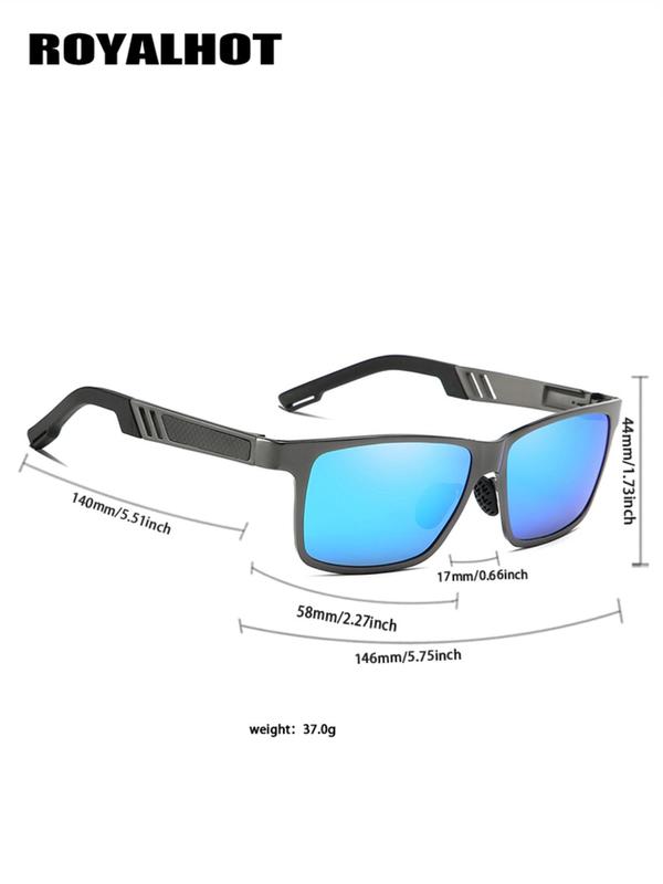 Polarized Sunglasses, 2024 Summer New Trendy Sunglasses for Outdoor Activities for Men & Women, Including Zipper Box & Cloth Gift