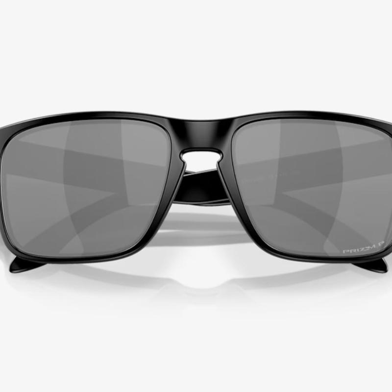 NEW OAKLEY HOLBROOK SUNGLASSES MATTE BLACK PRIZM BLACK POLARIZED