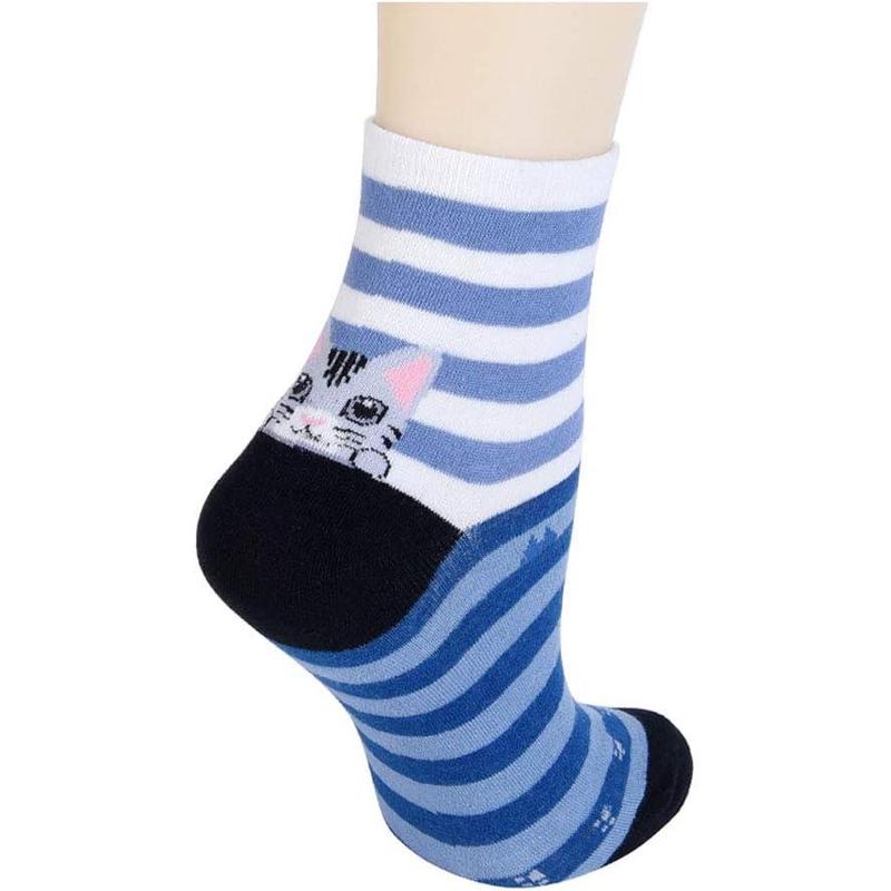 Womens Grils Cute Animal Socks, Dog Cat Socks, Novelty Funny Crew Sock, Animal Gifts for Women Dog and Cat Lovers