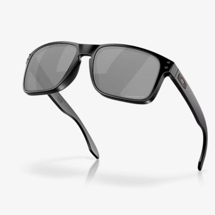 NEW OAKLEY HOLBROOK SUNGLASSES MATTE BLACK PRIZM BLACK POLARIZED