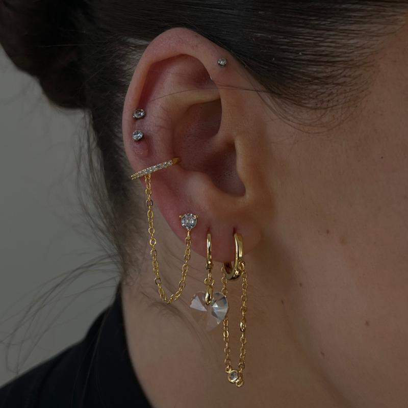 Hooked On You Earring Earcuff