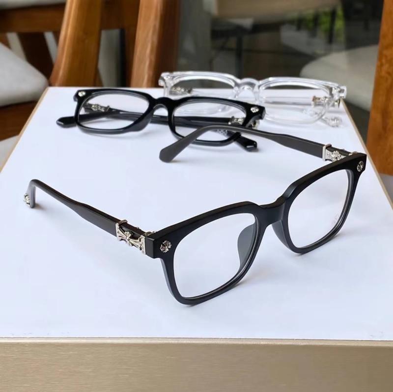 Cox Ucker High-Quality Chrome Hearts Glasses Frames for Men and Women with UV400 Protection, Fashion Eyeglasses , Trendy Eyewear