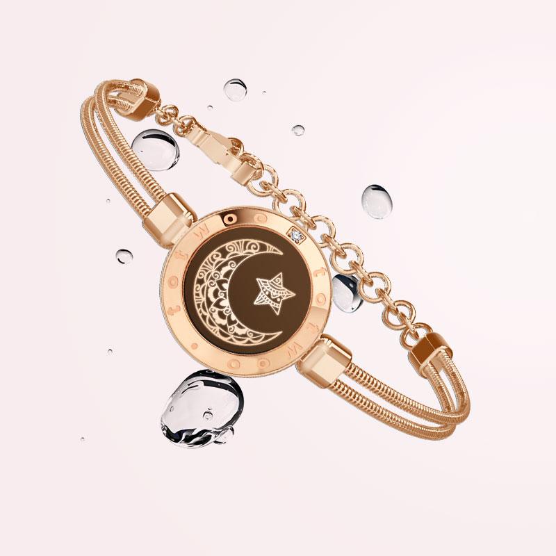 totwoo Sun&Moon Touch Bracelets  Functional Love Connect Gift For Boyfriend or Girlfriend or your Familay