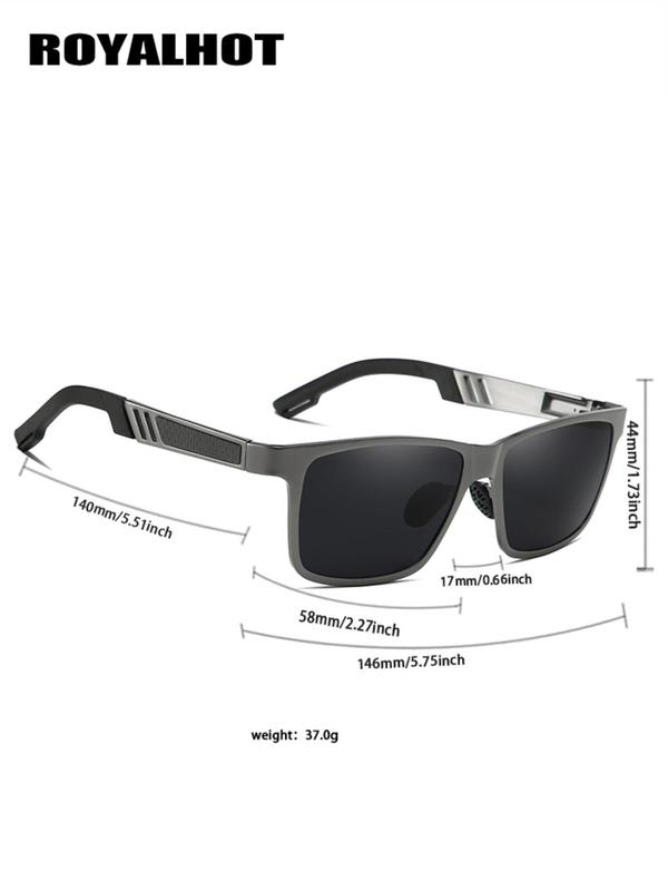 Polarized Sunglasses, 2024 Summer New Trendy Sunglasses for Outdoor Activities for Men & Women, Including Zipper Box & Cloth Gift