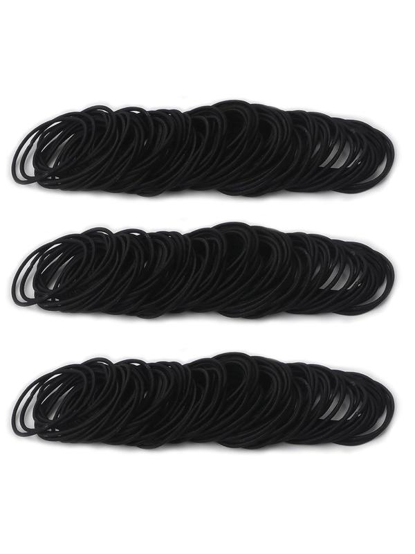 Solid Color Elastic Hair Tie, Casual Simple Hair Tie, Daily Casual Hair Accessories for Women & Girls