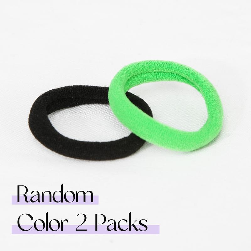 Colorful elastic hair cord High elastic high ponytail does not hurt hair color variety